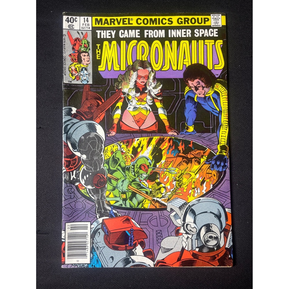 The Micronauts 14 Marvel Comics Group VF 1979 They Came From Inner Space